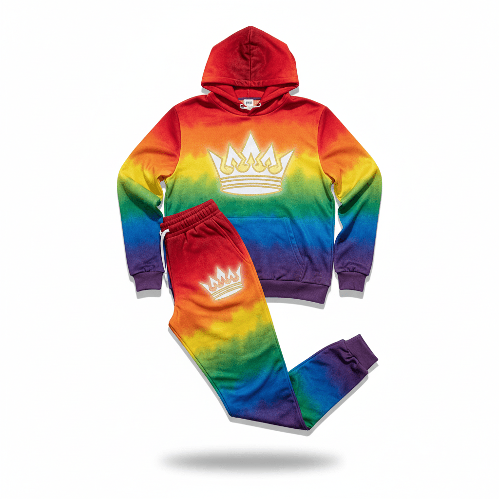 TITAN Rainbow Crown Tracksuit — Crown SWAG Edition