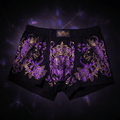 TITAN Women's Cozy Boxer Shorts Crown Edition Electric Purple Gold
