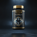 TITAN Organic Creatine Monohydrate - Pure Muscle Builder supplement bottle