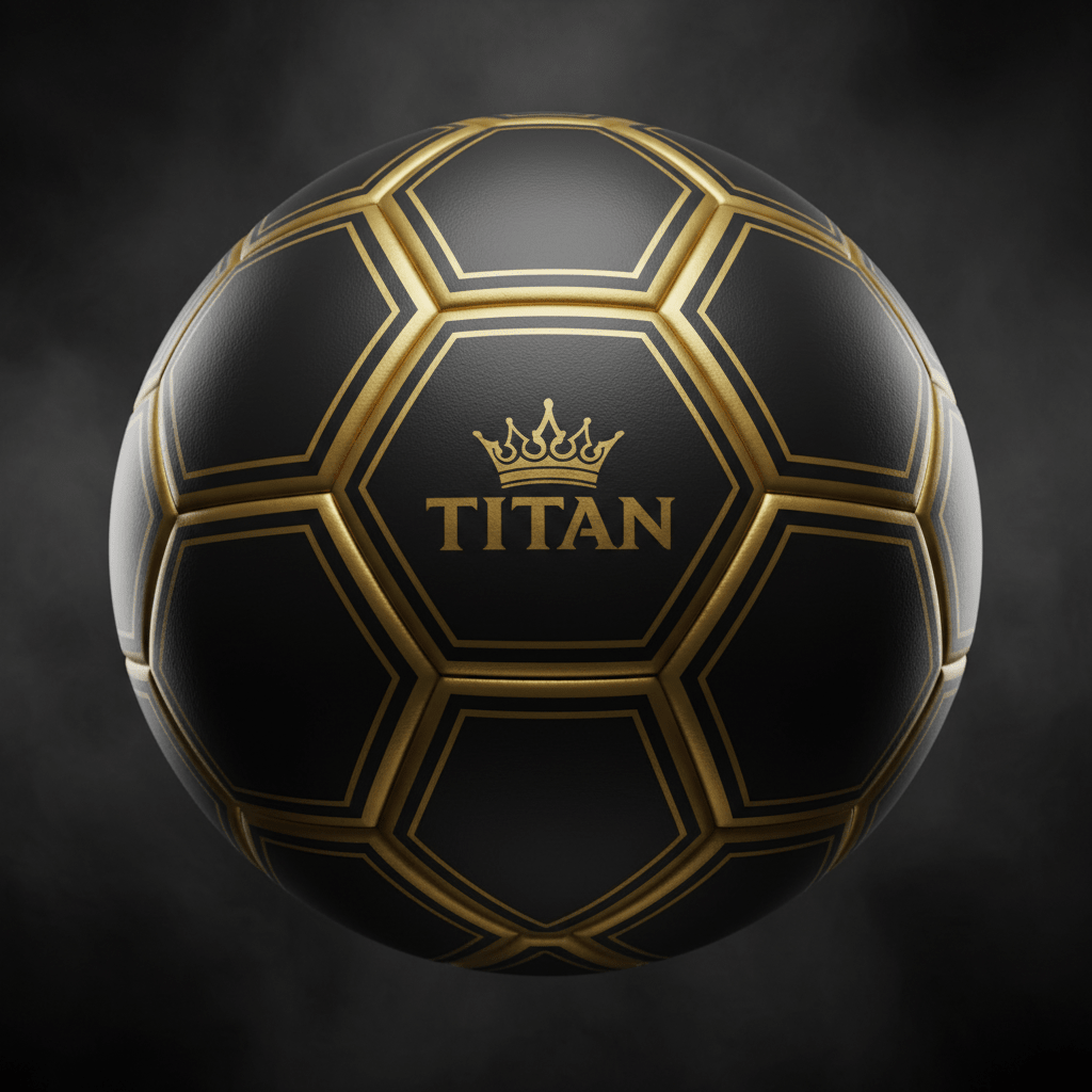 TITAN Soccer Ball - Size 5 Match Ball