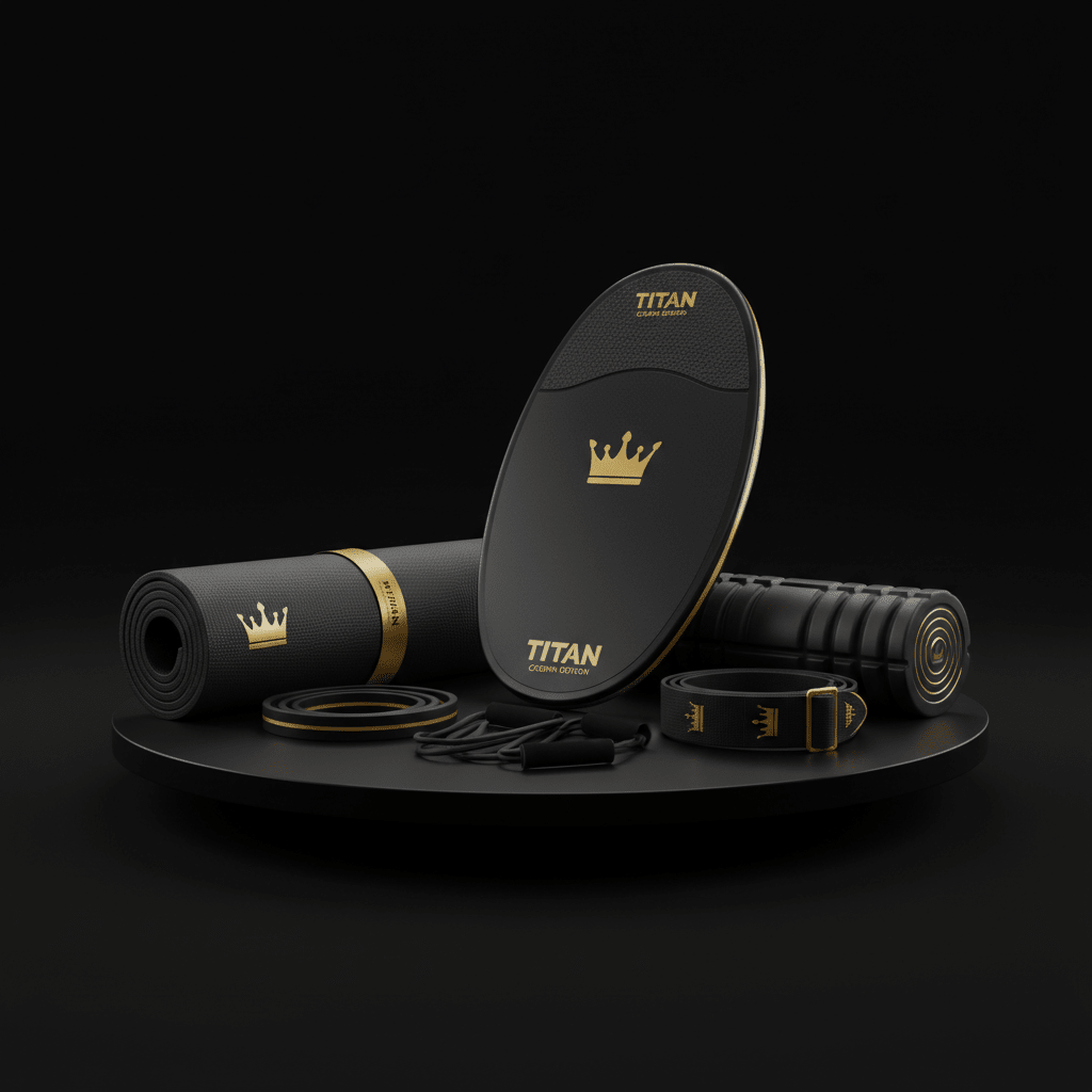 TITAN All-In-One Surfer's Yoga & Mobility Home Gym Kit — Crown Edition