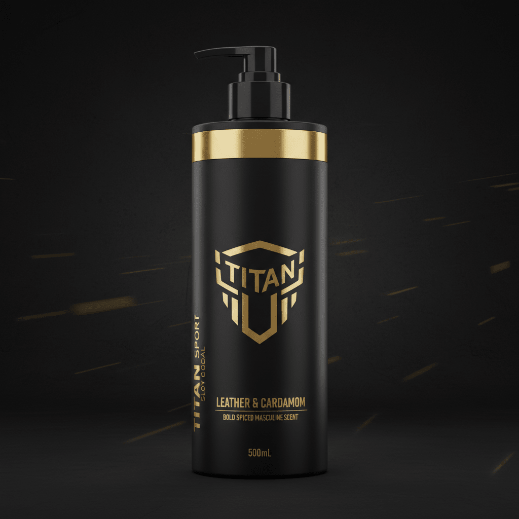TITAN HIM Body Wash Leather & Cardamom