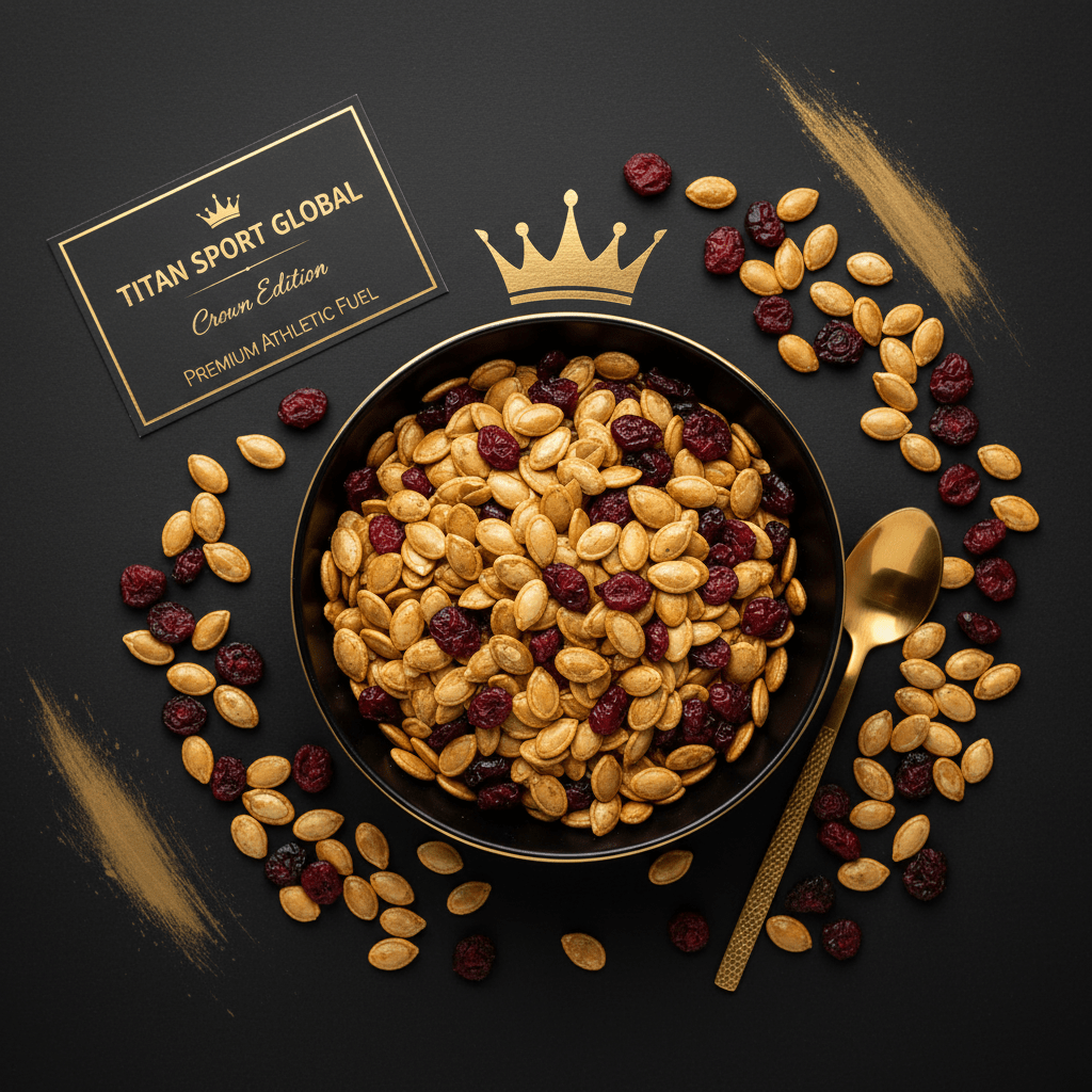 TITAN High-Protein Roasted Pumpkin Seed & Cranberry Snack Mix