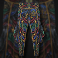 Clothed In Power Women's Leggings — TITAN Crown Edition tattoo artwork