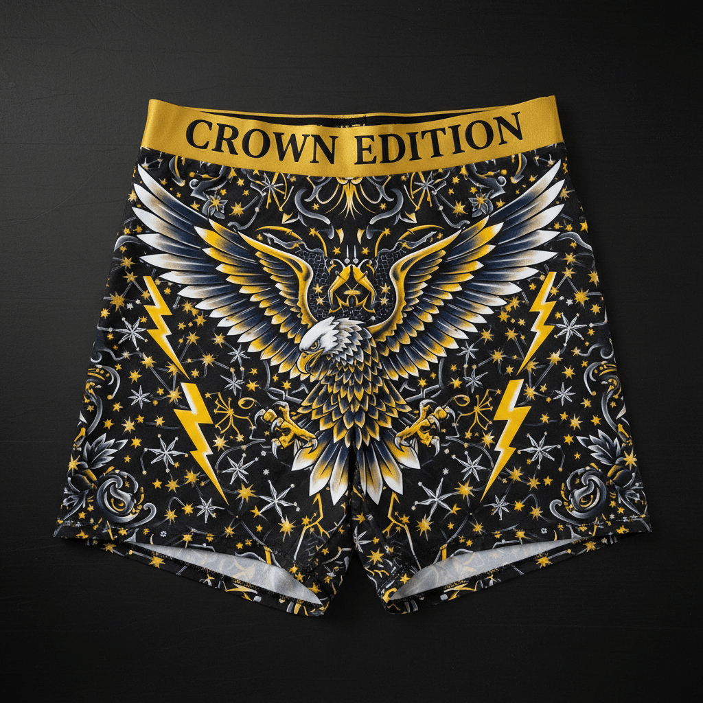 TITAN Crown Edition Tattoo Art Bermuda Shorts Women's Athletic Bottoms