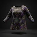 TITAN Plus Women's Celestial Mandala Long Sleeve — Spiritual Crown Edition sizes 1X–5X