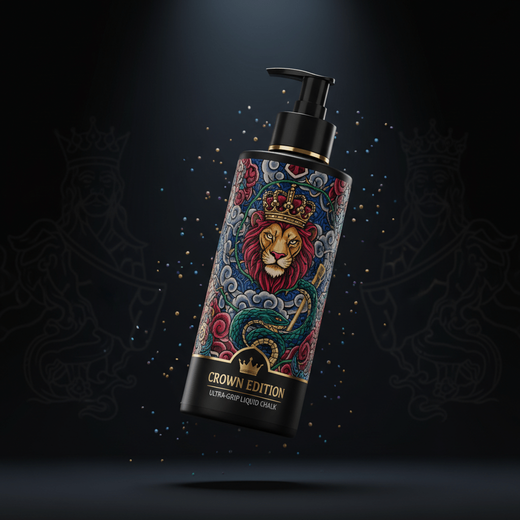 TITAN Liquid Chalk - Quick-Dry Grip Formula 8oz Crown Edition