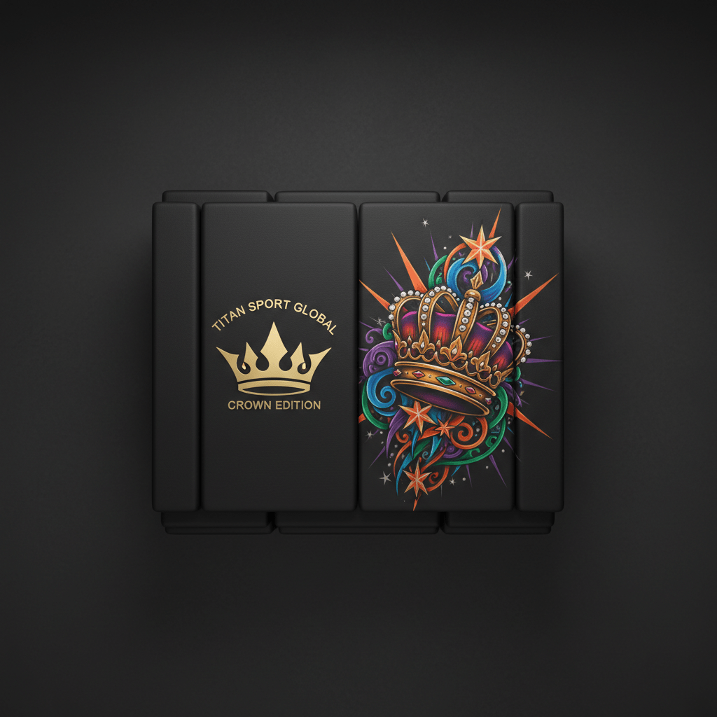 TITAN Crown Edition Folding Gymnastics Crash Mat