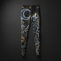 TITAN Women's Compression Leggings Wolf Queen Crown Edition