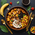 TITAN Breadfruit Plantain Caribbean Power Protein Fruit Bowl