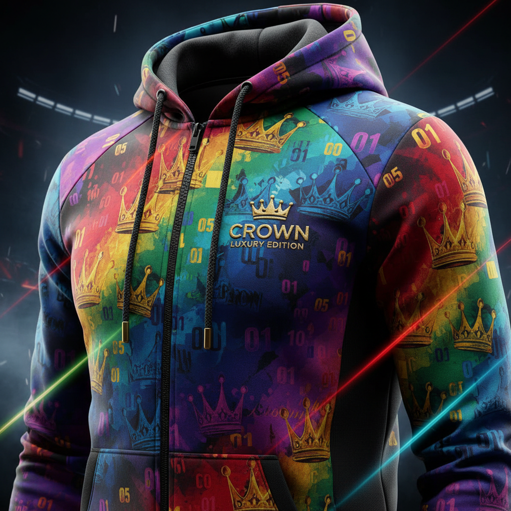 TITAN Global Champion Zip-Up Hoodie — Crown Drop 065