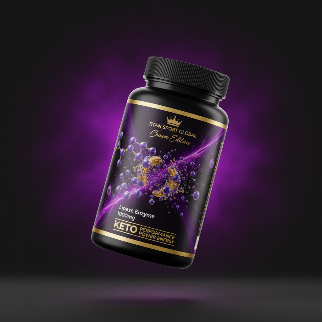 TITAN Lipase Enzyme 1000mg - Crown Edition bottle shot