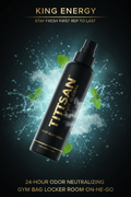 TITAN Sport Body Spray — Fresh Aqua Mint Luxury Design