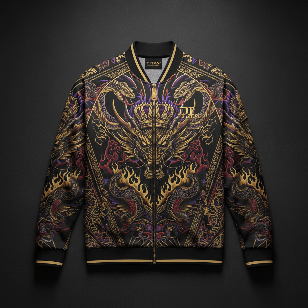 TITAN Crown Edition Men's Dragon King Performance Jacket