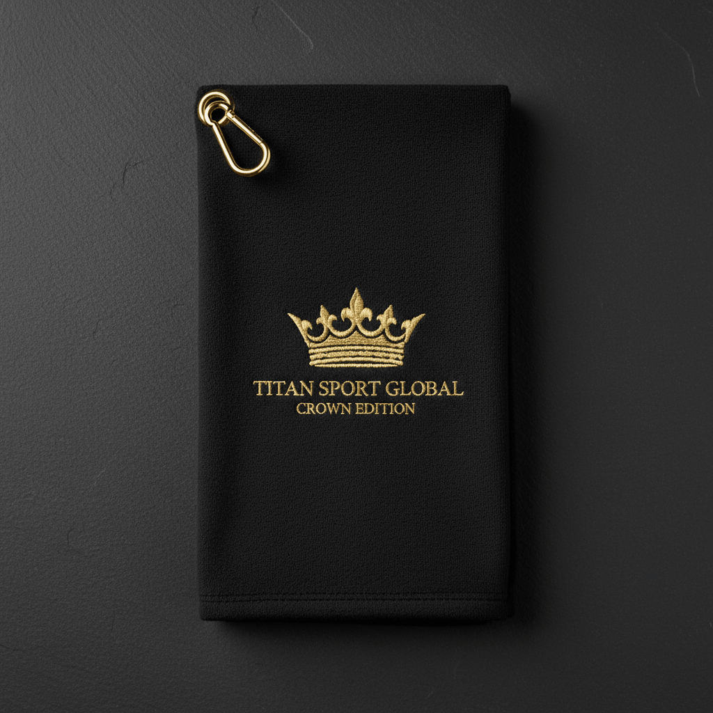 TITAN Crown Edition Golf Towel
