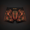 TITAN Women's Cozy Boxer Shorts Crown Edition Coral Gold