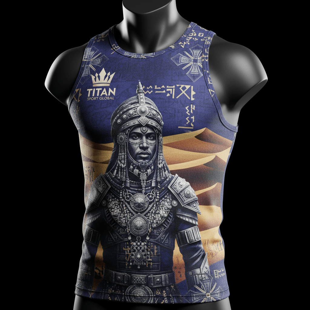 TITAN Berber Tuareg Desert Muscle Tank Crown Edition