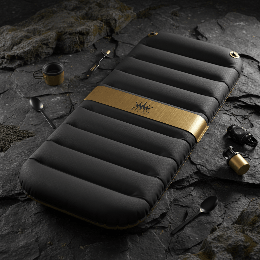 TITAN GroundRest R-6 Self-Inflating Sleeping Pad — Crown Edition