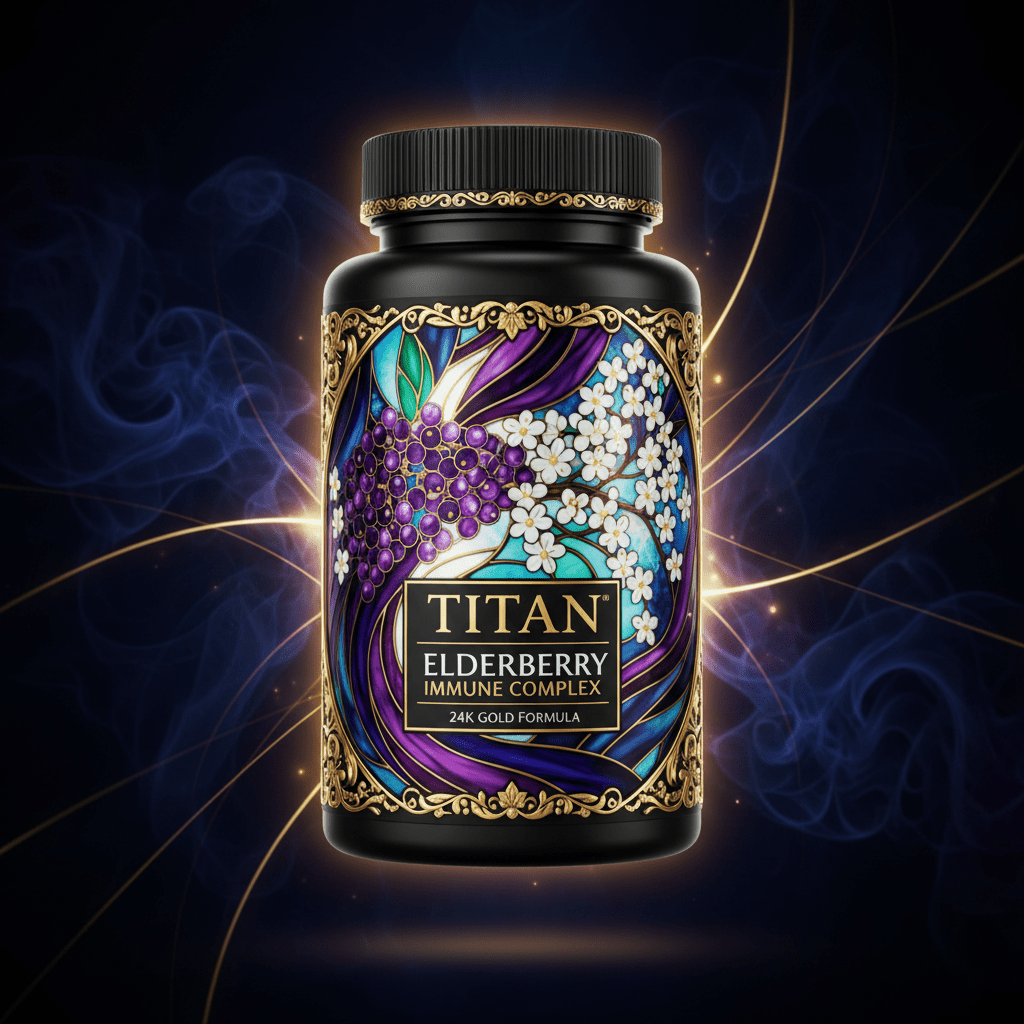 TITAN Elderberry Immune Complex - 30:1 Extract Immune Booster