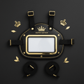TITAN Crown Edition Equestrian Competition Number Holder