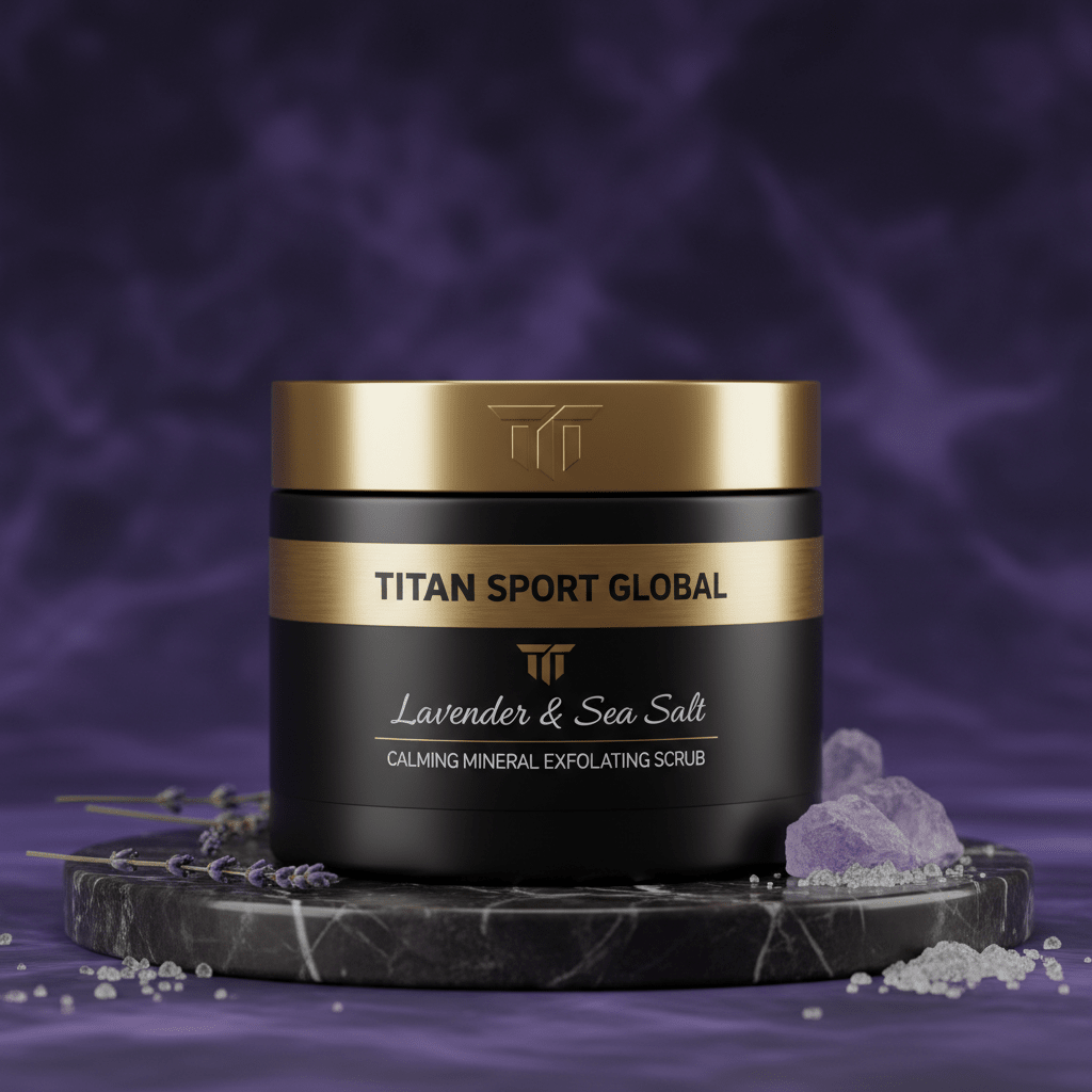TITAN HER Body Scrub Lavender & Sea Salt