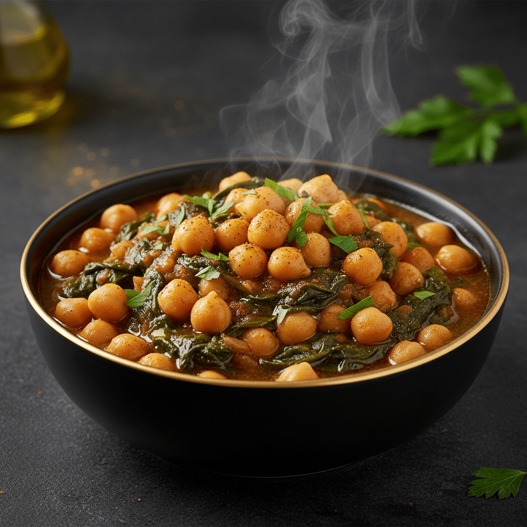Crown Spanish Garbanzo Spinach Stew Bundle - High-Protein Vegan Meal Plan by TITAN SPORT GLOBAL