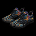 TITAN Crown Edition Color Midnight Stallion Men's Running Shoe Color Tattoo Art