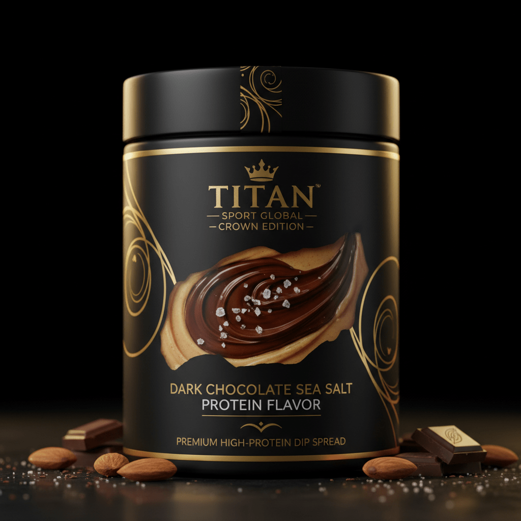 Crown High-Protein Dark Chocolate Sea Salt Almond Butter Dip