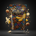 TITAN Protein Oatmeal Banana Nut — Crown Edition bold tattoo-style artwork