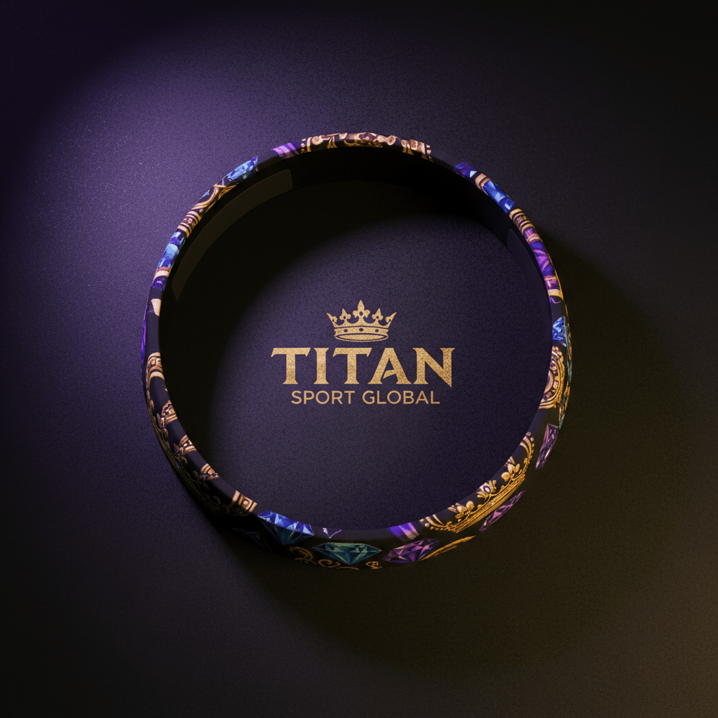 TITAN Headband Moisture-Wicking Non-Slip Sweatband with Silicone Grip Strips