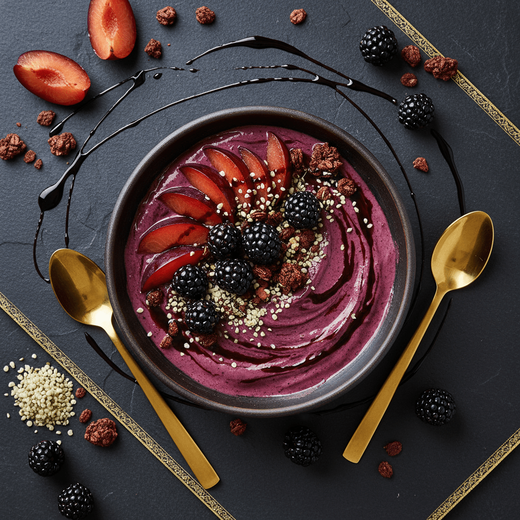 TITAN Plum Blackberry Dark Power Protein Fruit Bowl