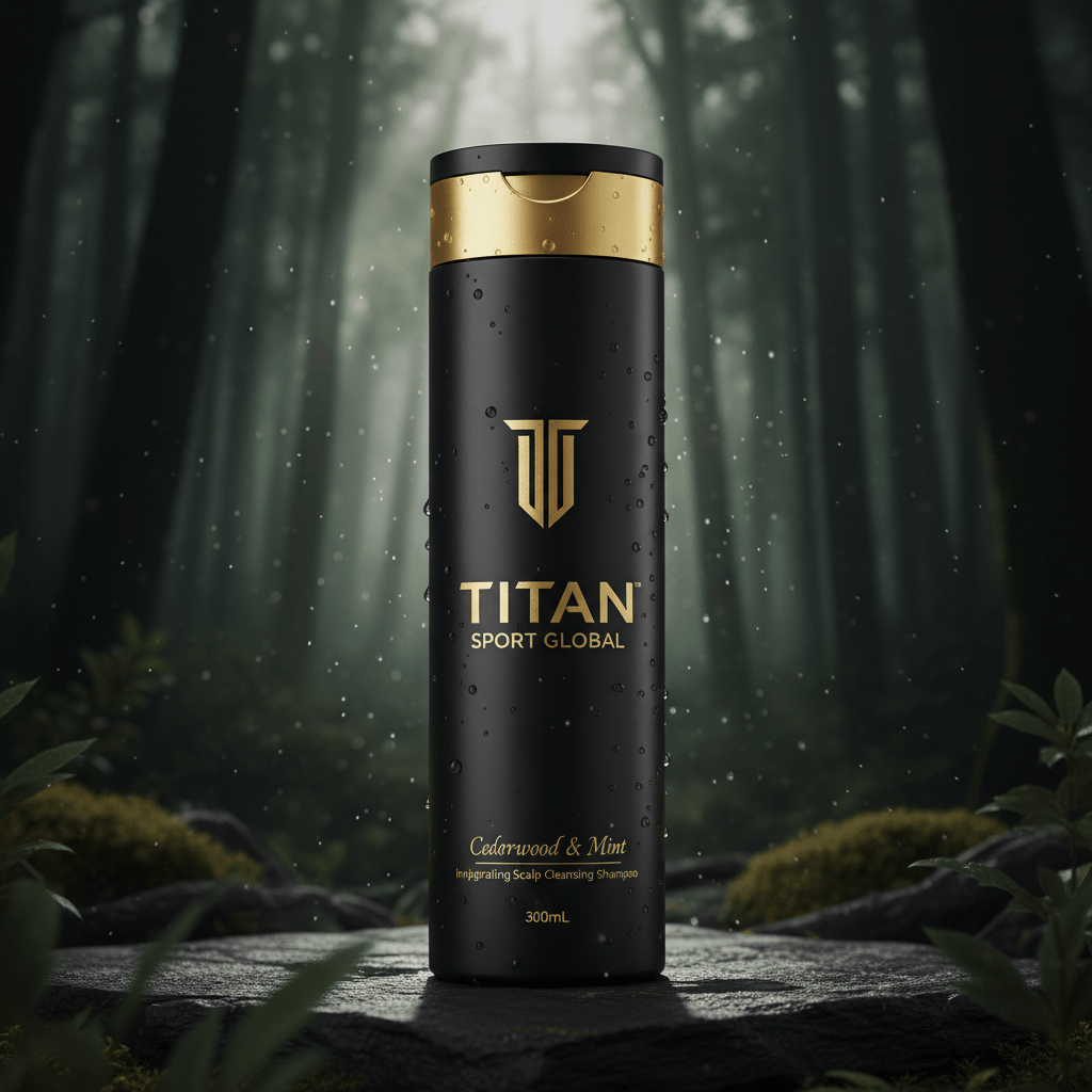 TITAN HIM Shampoo Cedarwood & Mint