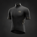 TITAN Crown Edition Cycling Jersey Matte Black Gold