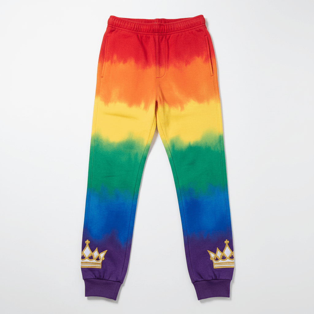 TITAN Rainbow Crown Joggers — Crown SWAG Edition