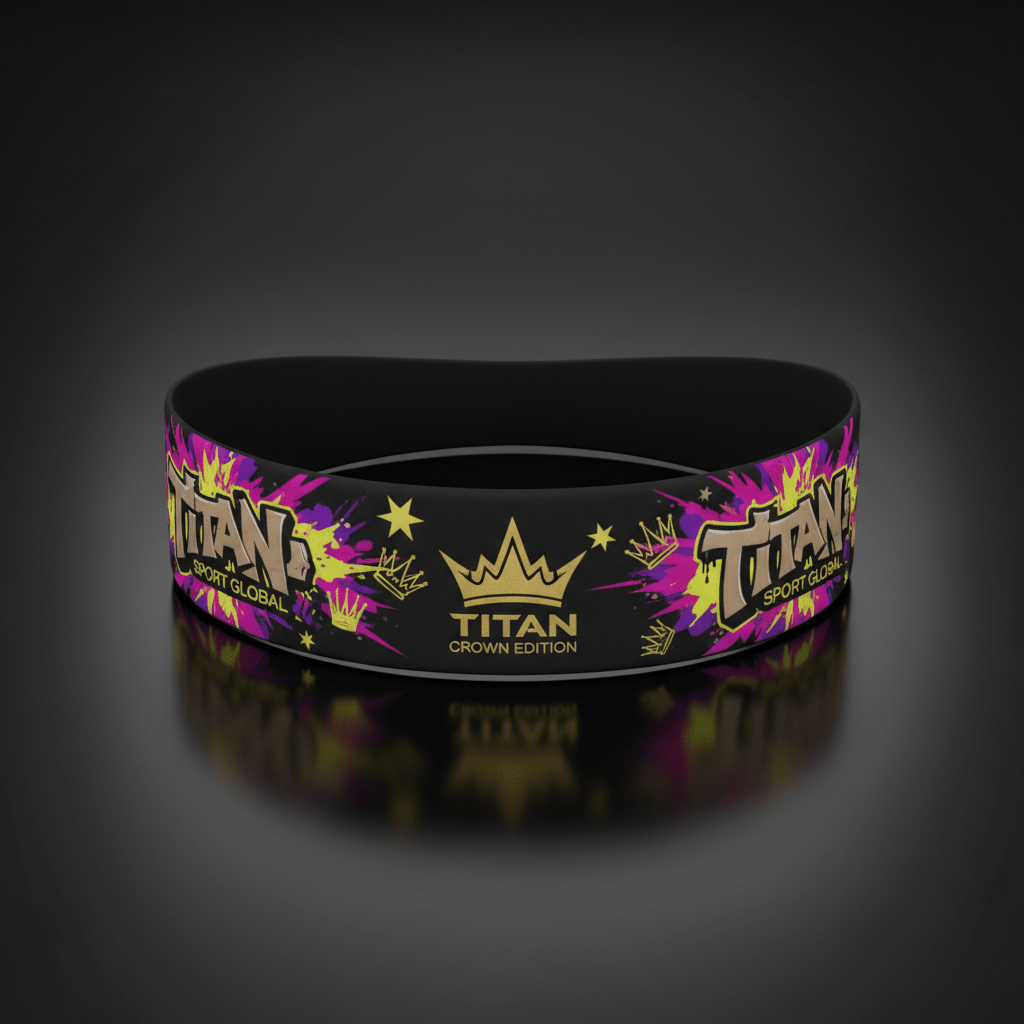 TITAN Headband - Crown Edition flat lay
