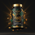 TITAN Organic Fenugreek Seed - Hormone & Strength Optimizer supplement bottle