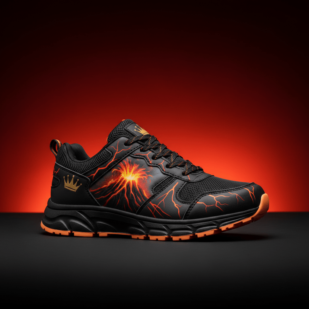 TITAN Kids Volcano King Training Sneaker — Crown Edition