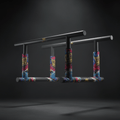 TITAN Crown Edition Tall Parallette Bars