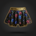 TITAN Women's Athletic Skirt - Magnolia Hummingbird Crown Edition Design