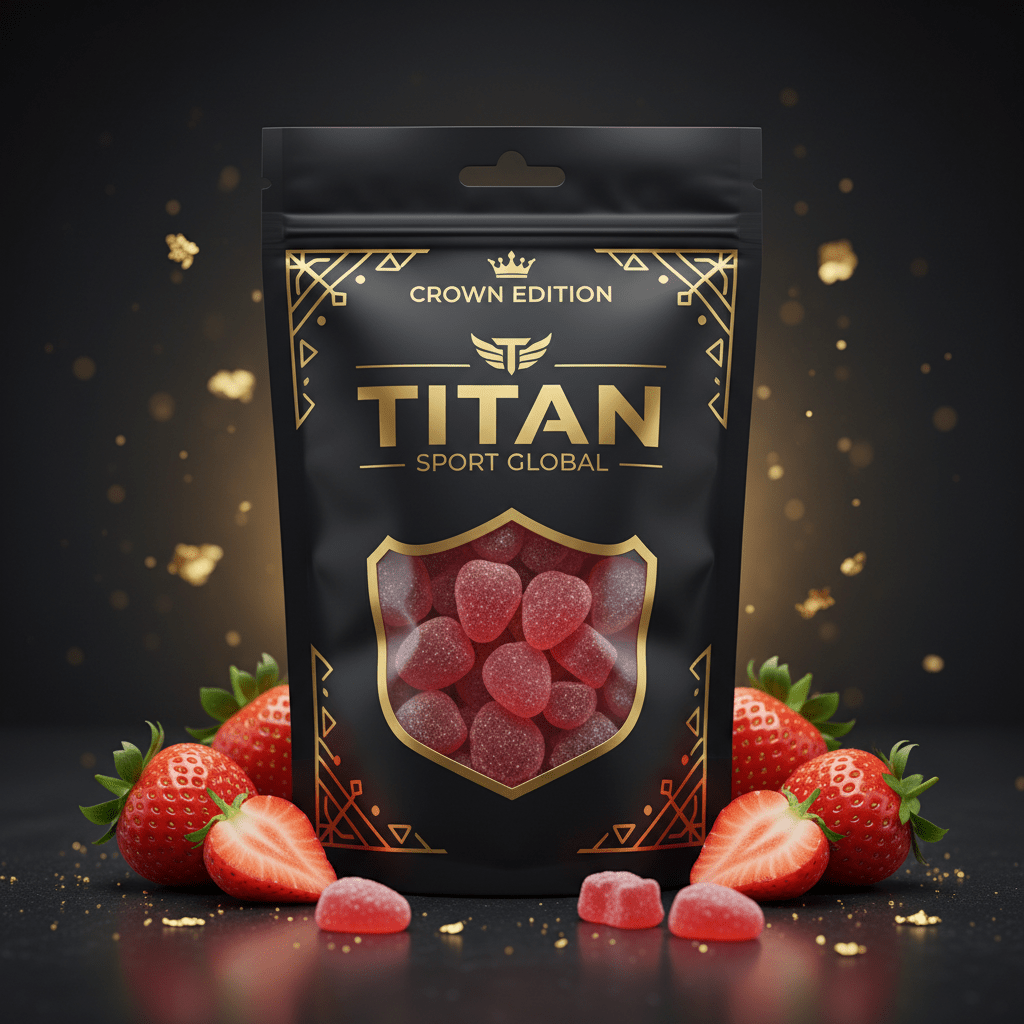 Crown High-Protein Strawberry Gummies