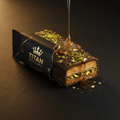 TITAN Crown Dark Chocolate Baklava Protein Bar - Crown Edition