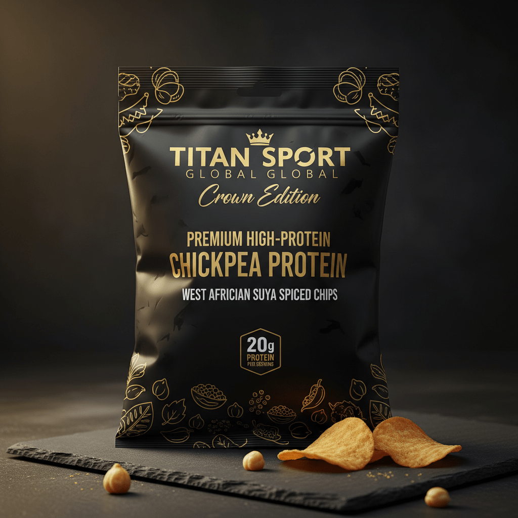 Chickpea Protein West African Suya Spiced Chips — TITAN SPORT GLOBAL