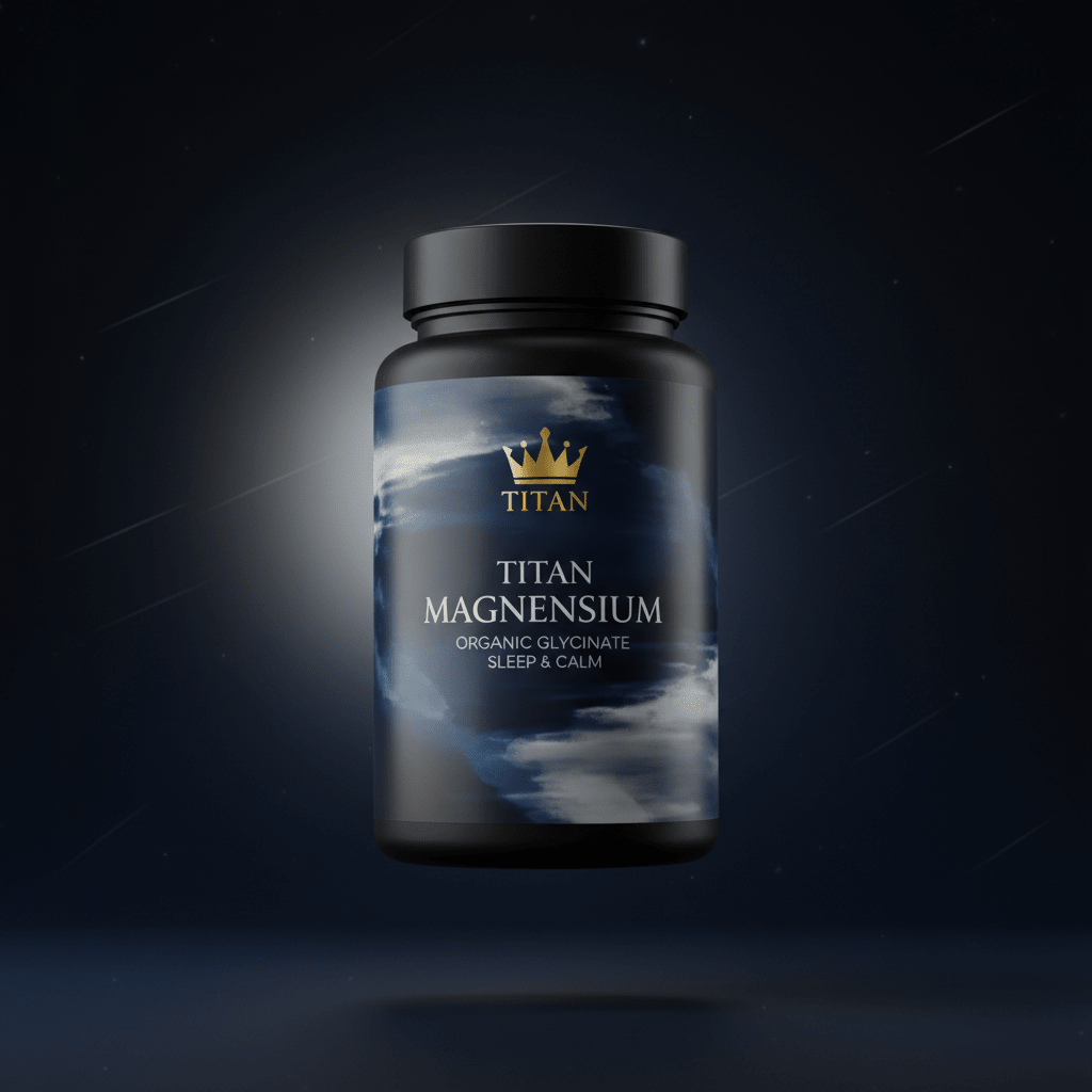 TITAN Magnesium Organic Glycinate supplement bottle