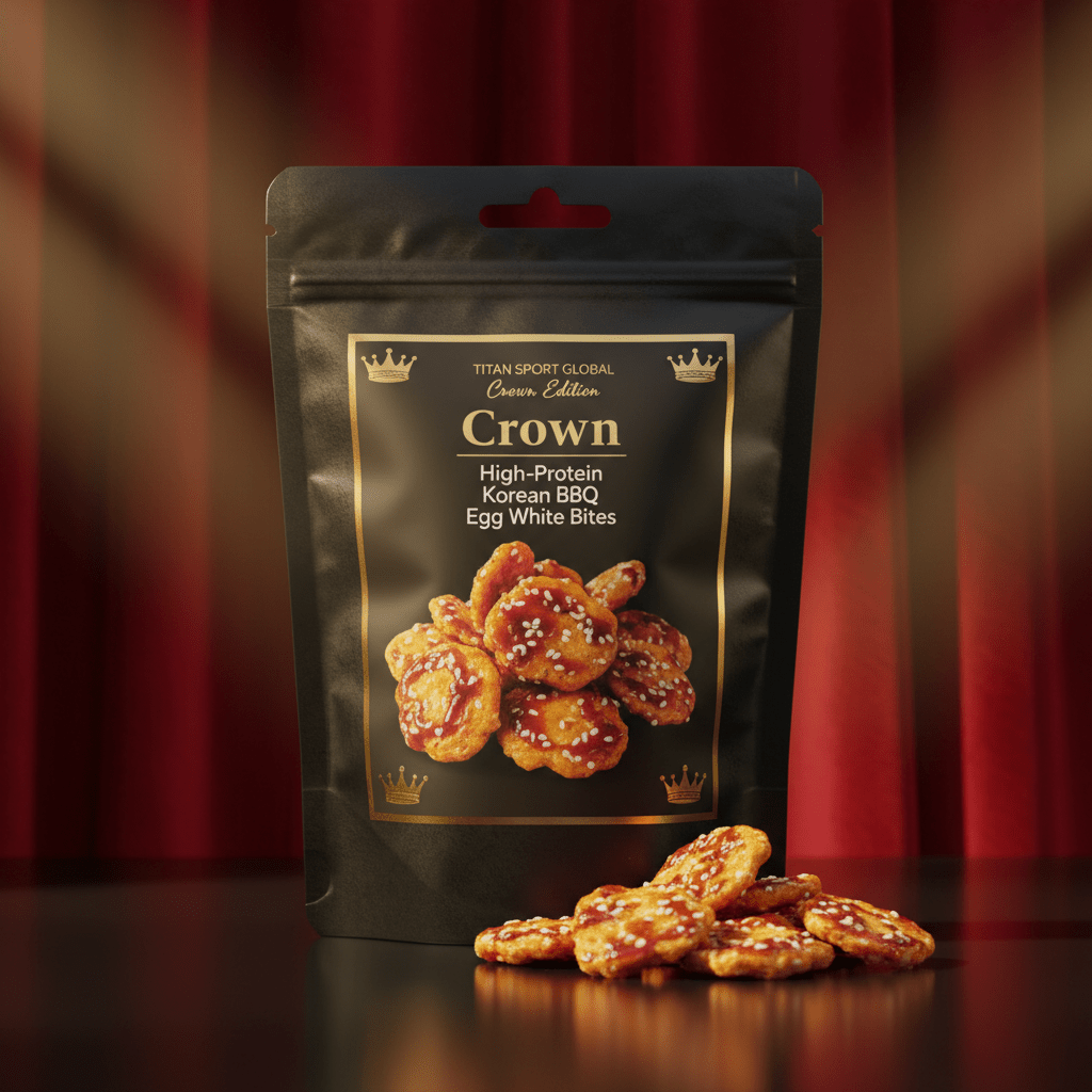 Crown High-Protein Korean BBQ Egg White Bites - TITAN SPORT GLOBAL
