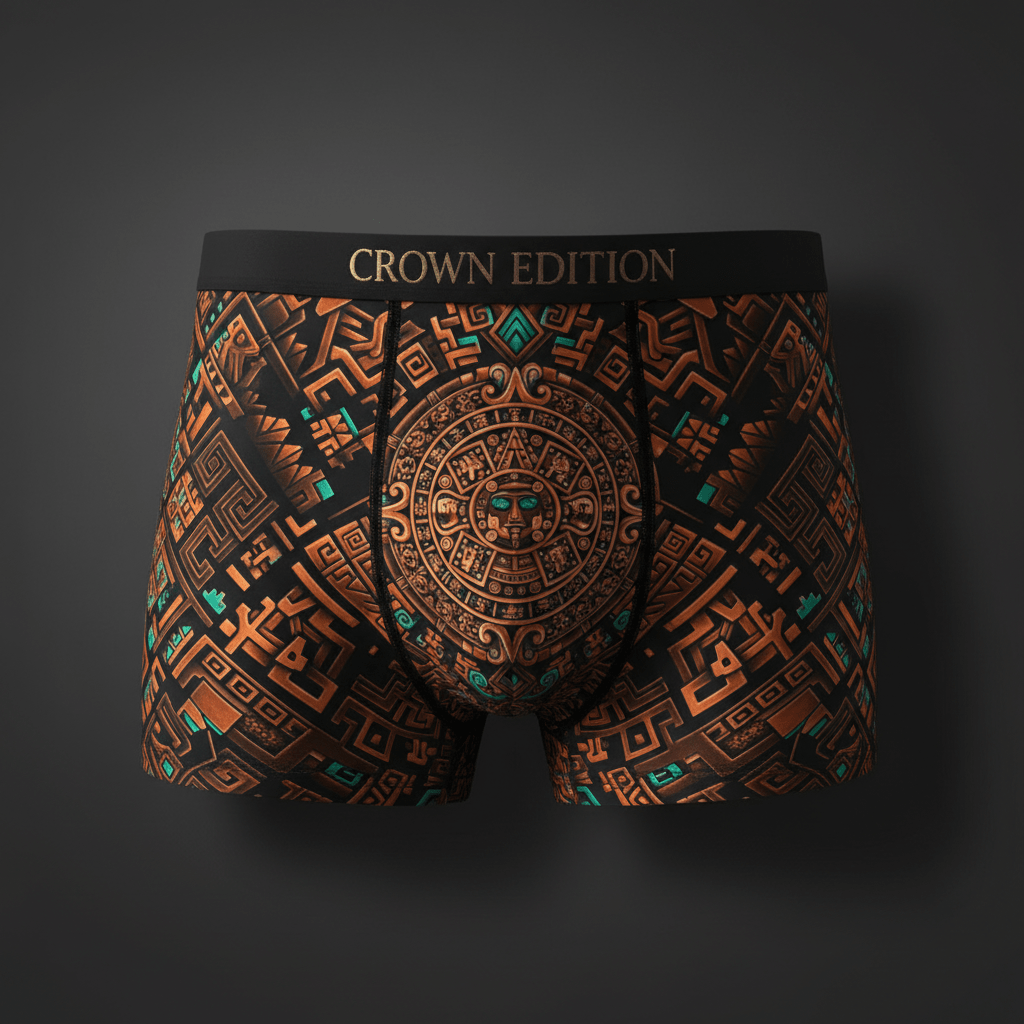 TITAN Men's Boxer Briefs Aztec Crown Edition