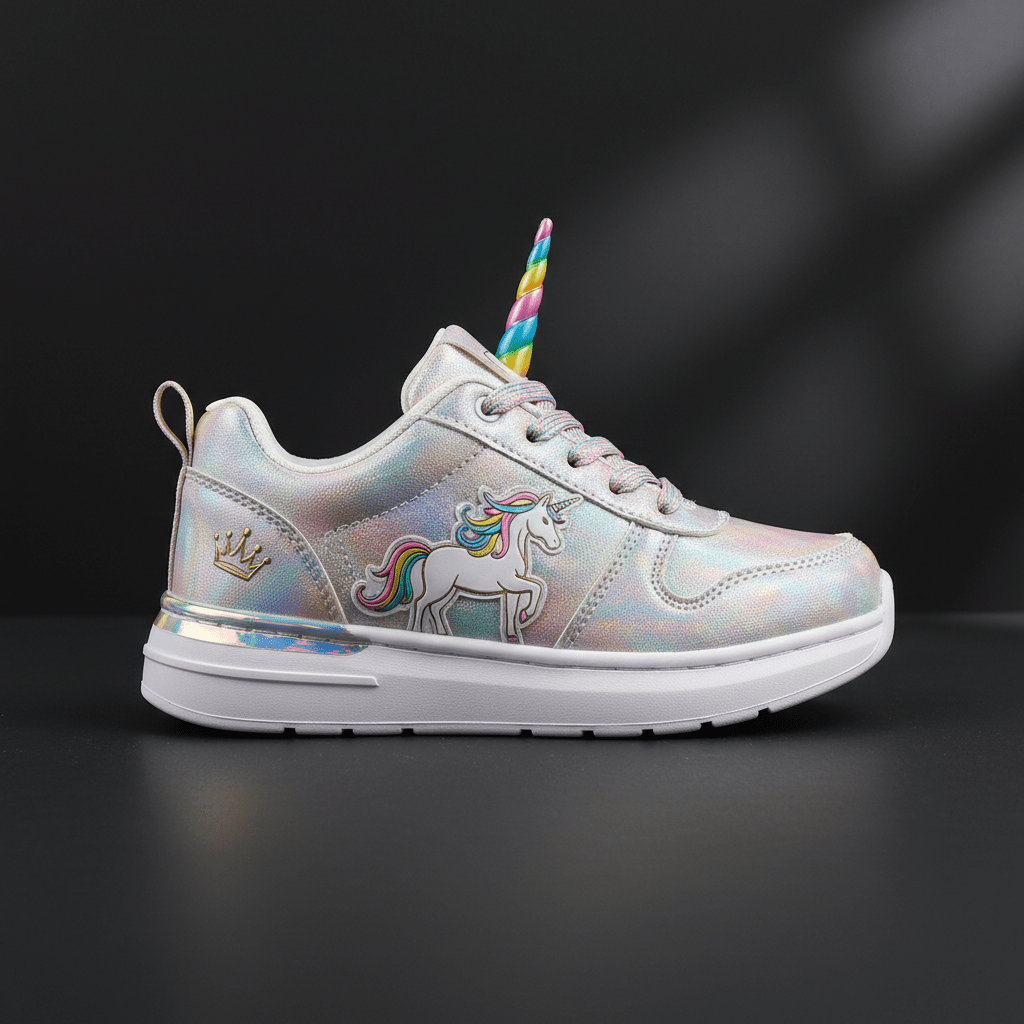 TITAN Kids Unicorn Magic Training Sneaker — Crown Edition