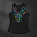 TITAN Women's Neon Lalibela Cross Tank — Axum Empress Edition