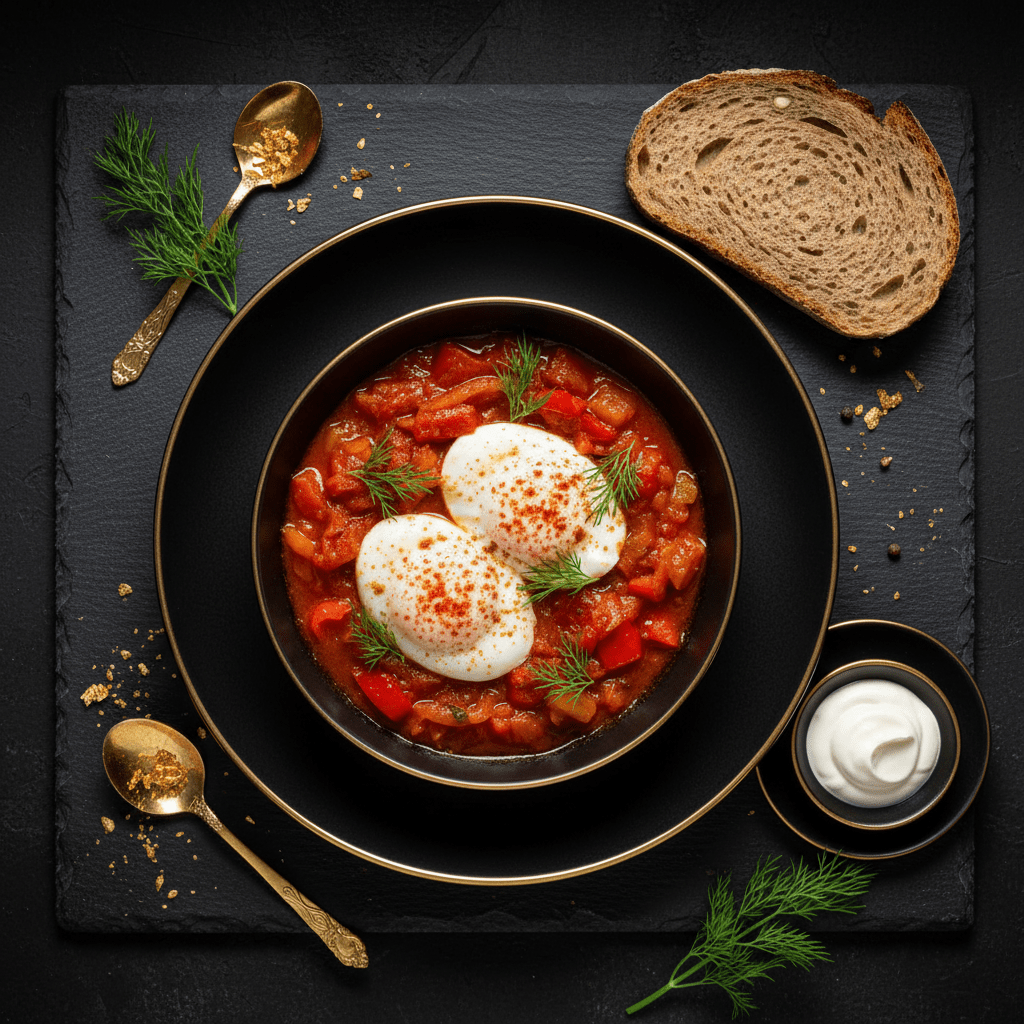 TITAN Hungarian Vegetarian Lecsó Egg Stew Lunch