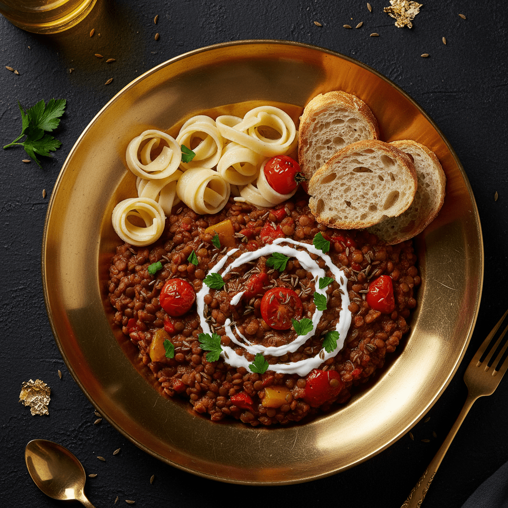 TITAN Hungarian Lentil Goulash Vegan Muscle Dinner Bowl
