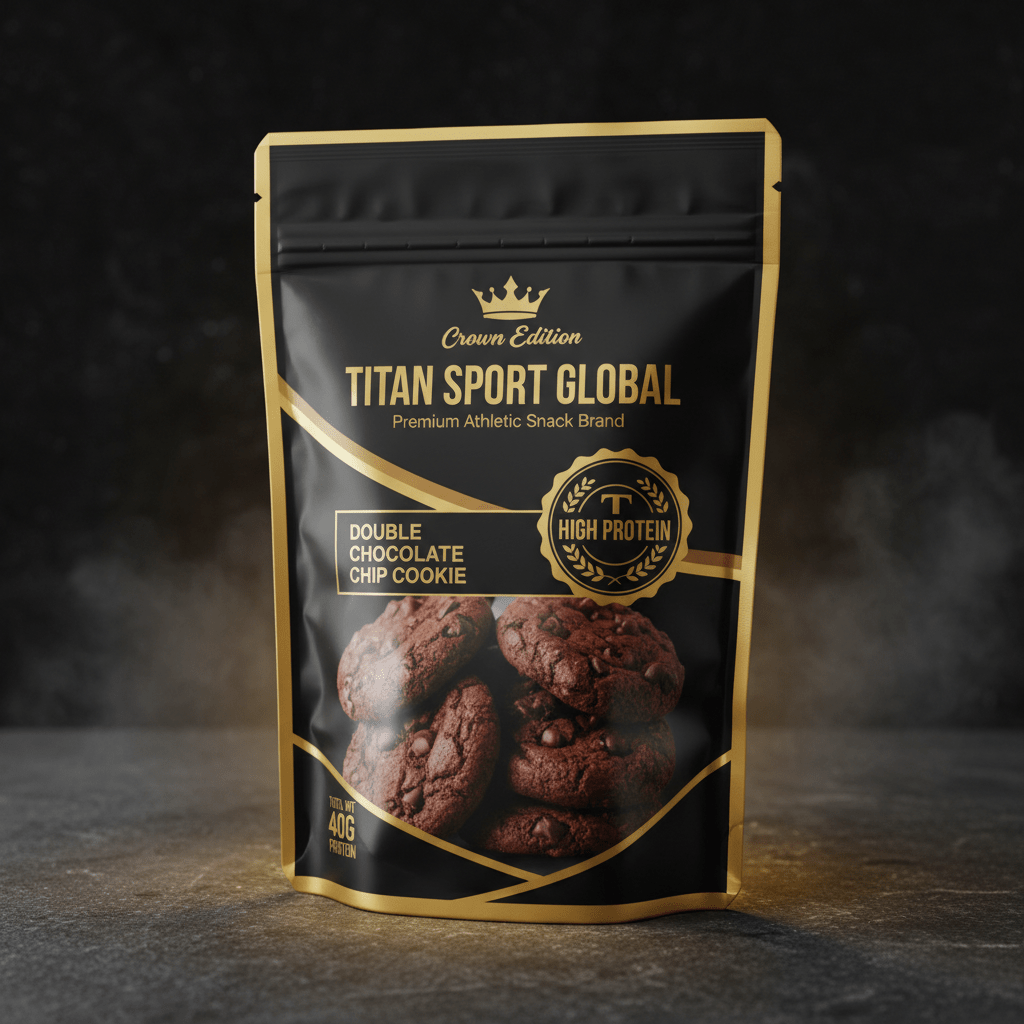 Whey Protein Double Chocolate Chip Cookie — TITAN SPORT GLOBAL